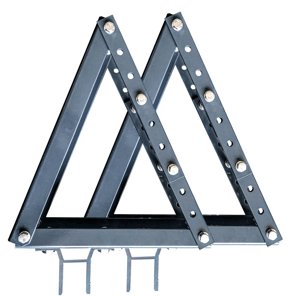Dark Gray Roof Bracket for Half Cassette Awnings, Set of 2 D327