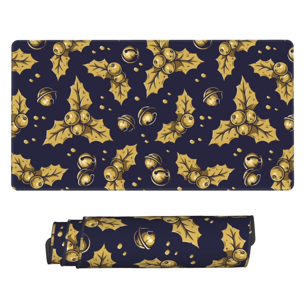 Yellow Bells Prints Non-Slip Gaming Mouse Pad, 15.8"x29.5" U6353