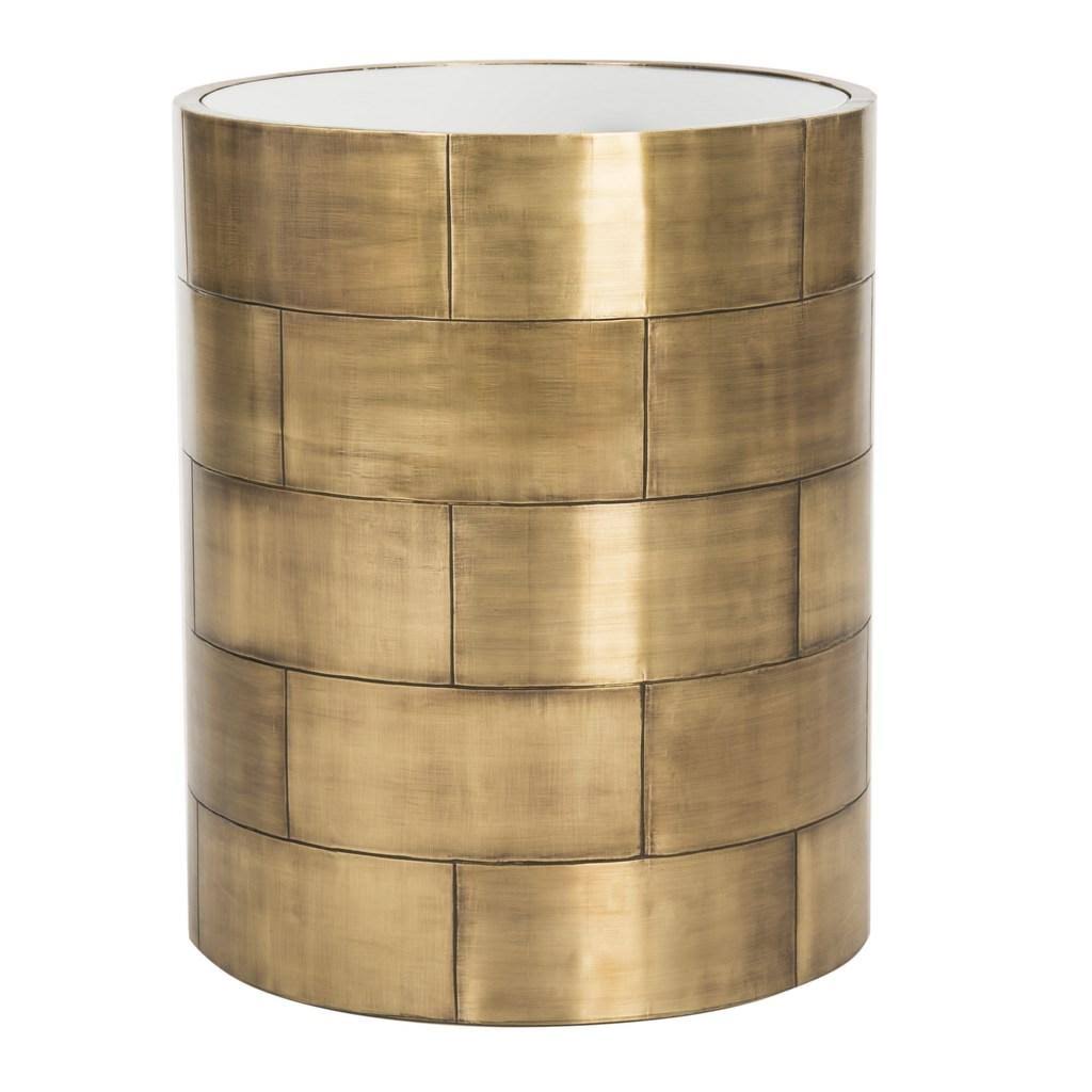 Brass Round Side Table W5220