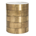 Brass Round Side Table W5220
