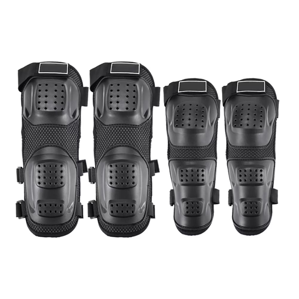 4pcs Motorcycle Elbow Protector Knee Pads Protective Gear H641