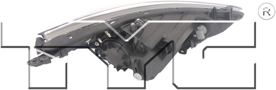 Hyundai Accent Headlight Assembly 2012 2014 Driver Side Halogen N744196