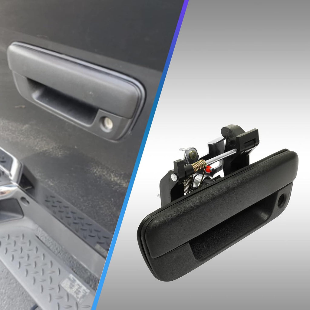 Tailgate Handle Exterior Rear Textured with Keyhole, Pack of 2 P542