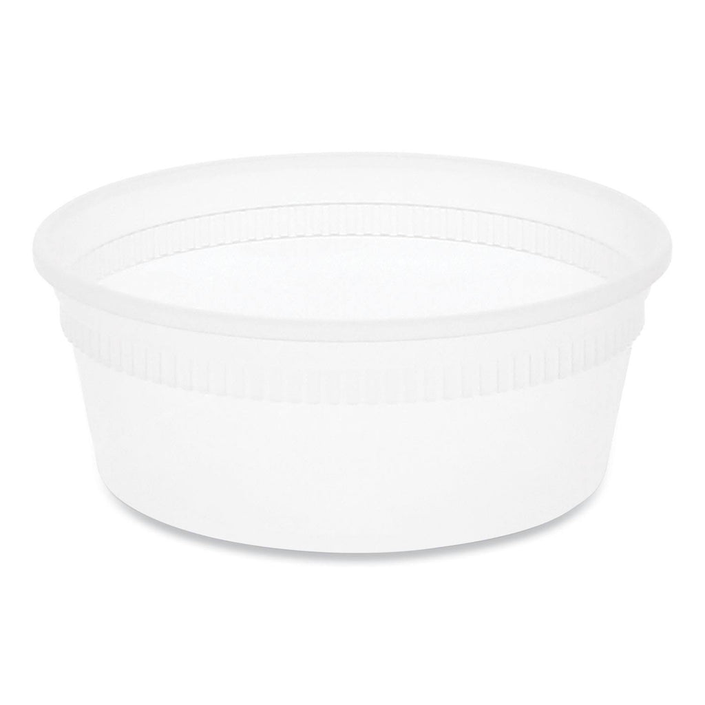 Translucent 8 oz Microwavable Container T4398