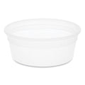Translucent 8 oz Microwavable Container T4398