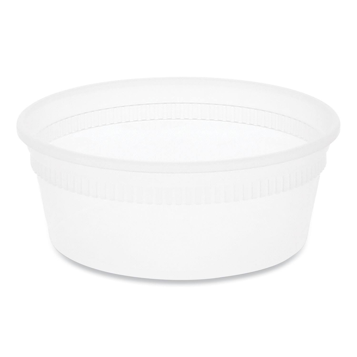 Translucent 8 oz Microwavable Container T4398