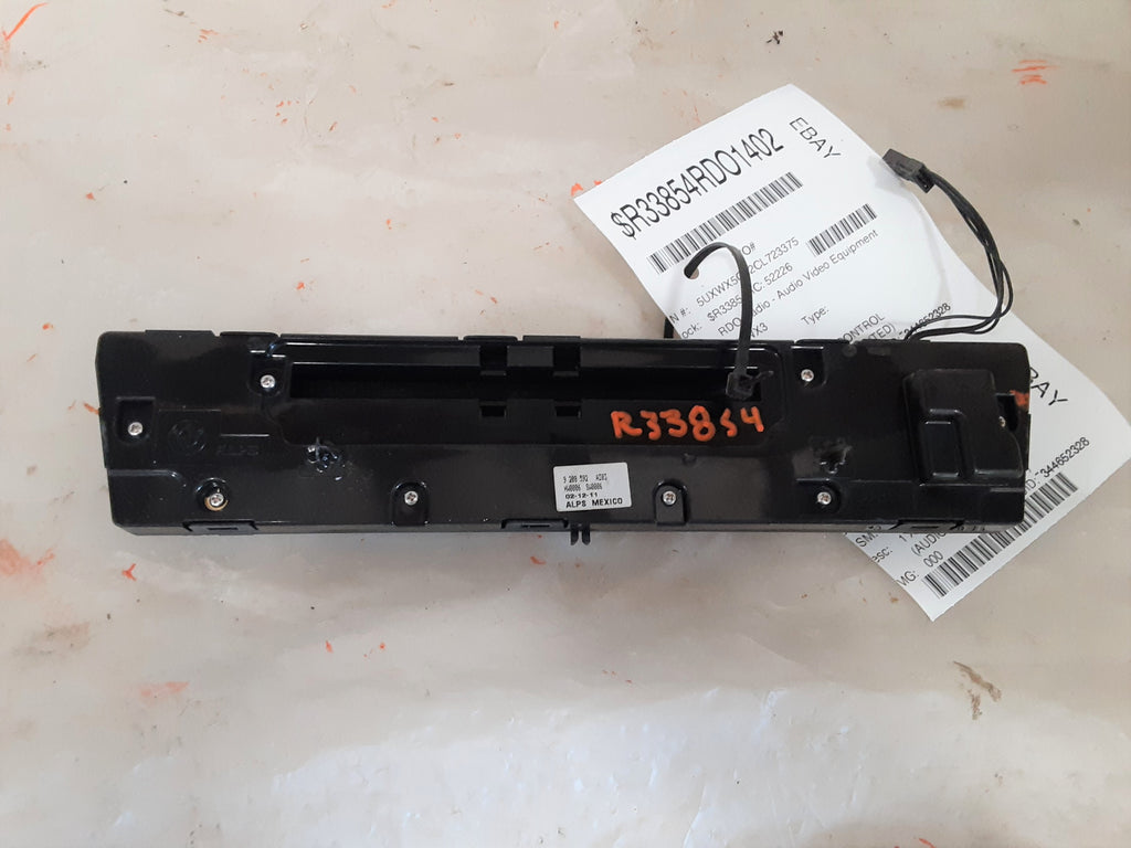 Pre-Owned BMW X4 X3 Dash Mounted Radio Control Panel H308249