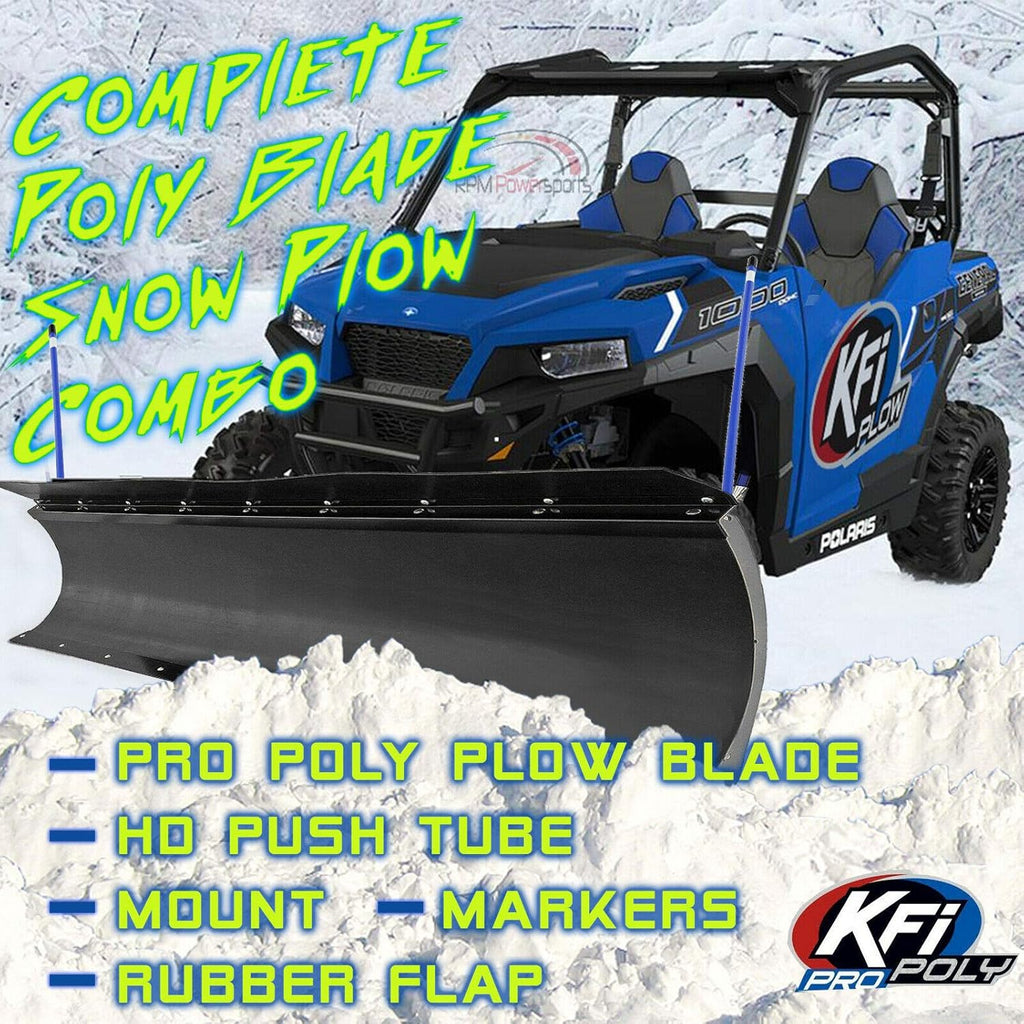 60" Snow Plow & Mount for Honda Pioneer 1000 5-Seat UTV Z1771