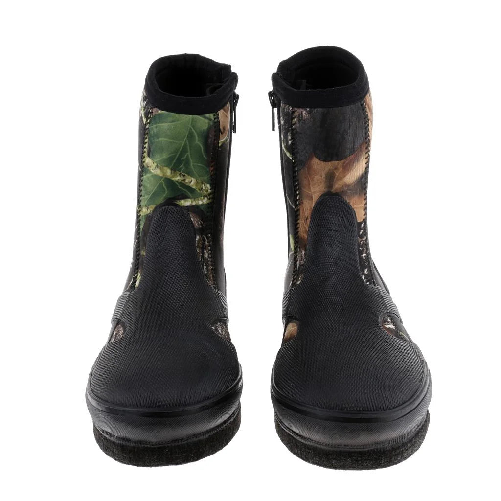 Anti-Skid Spikes Sole Fishing Boots Waders, 3 Sizes 10 U326