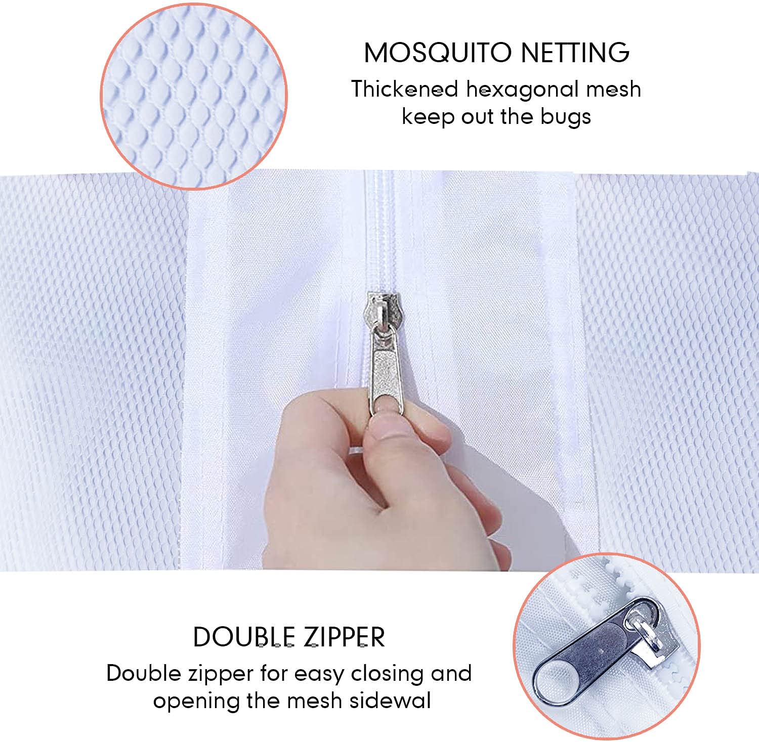 Mesh Sidewalls for 10' x 10' Pop-Up Tent Canopy L7030