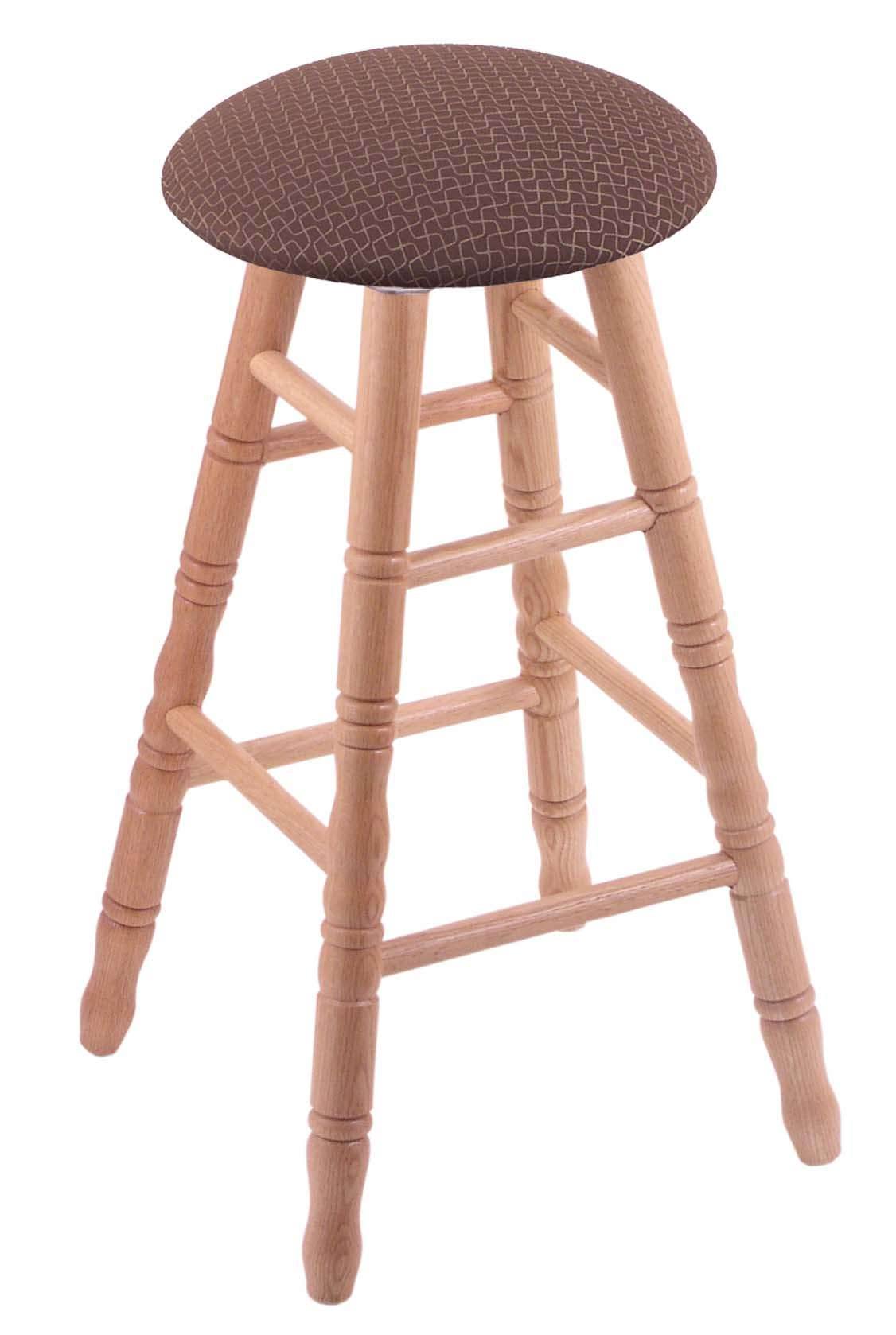 Oak Counter Stool with Willow Seat S676