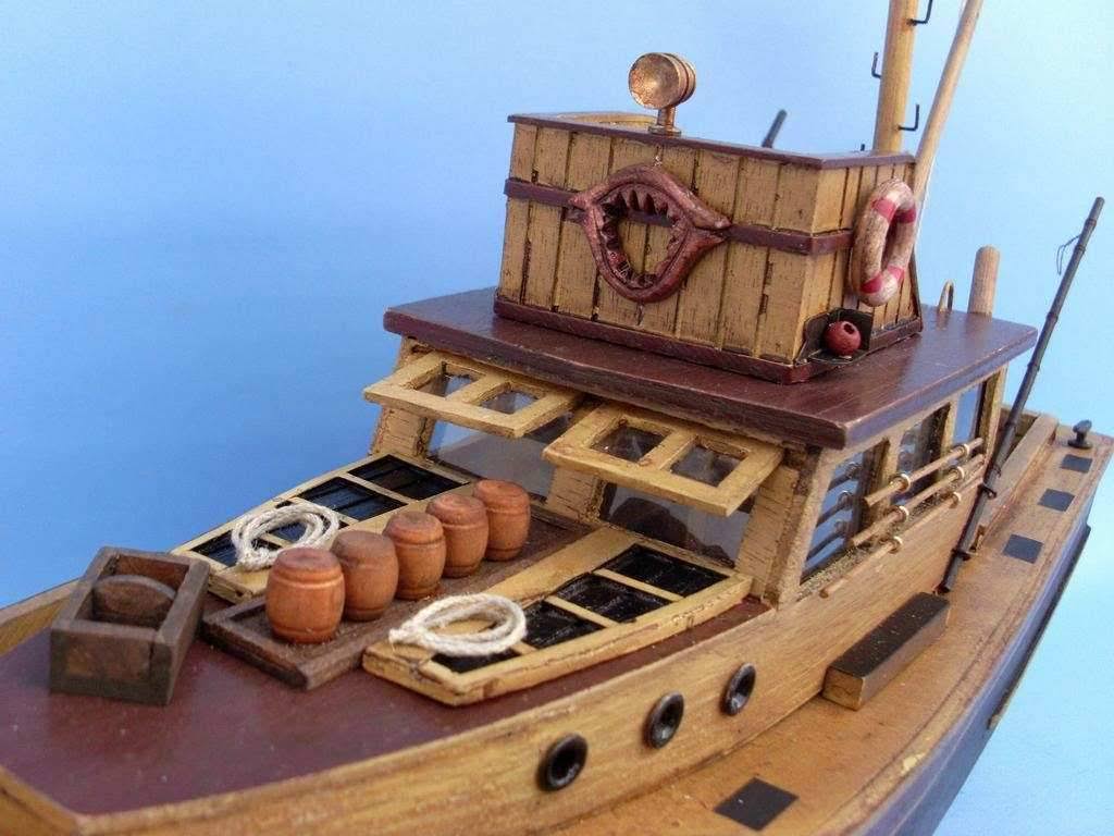 Wood Model Boat Nautical Decoration G6705