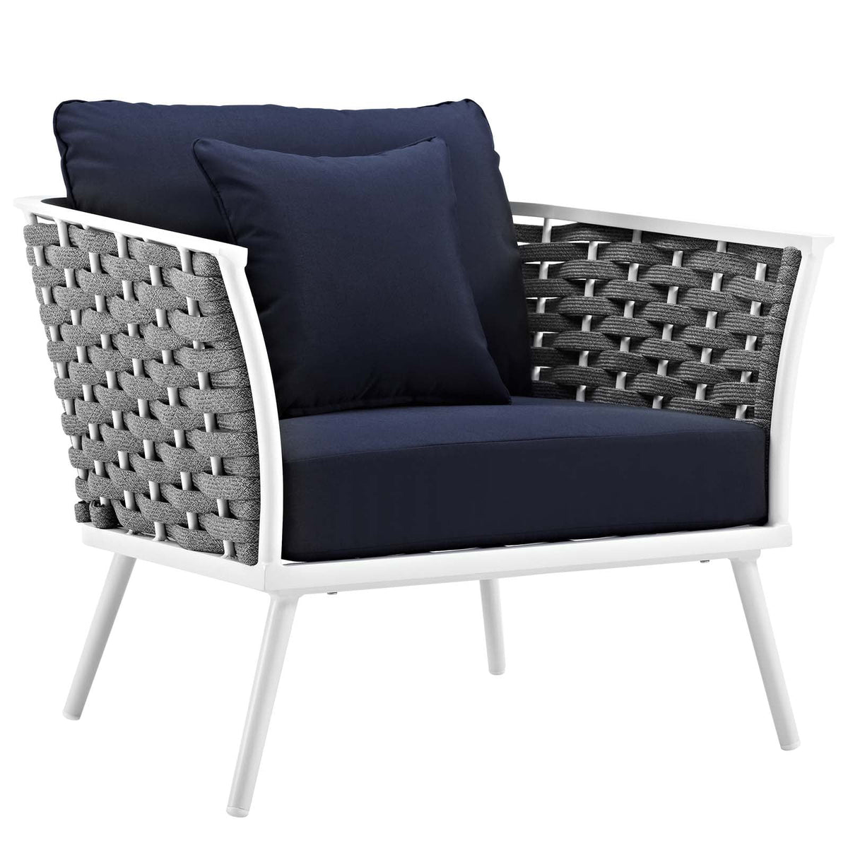 7 Piece Outdoor Patio Aluminum Sectional Sofa Set B1790