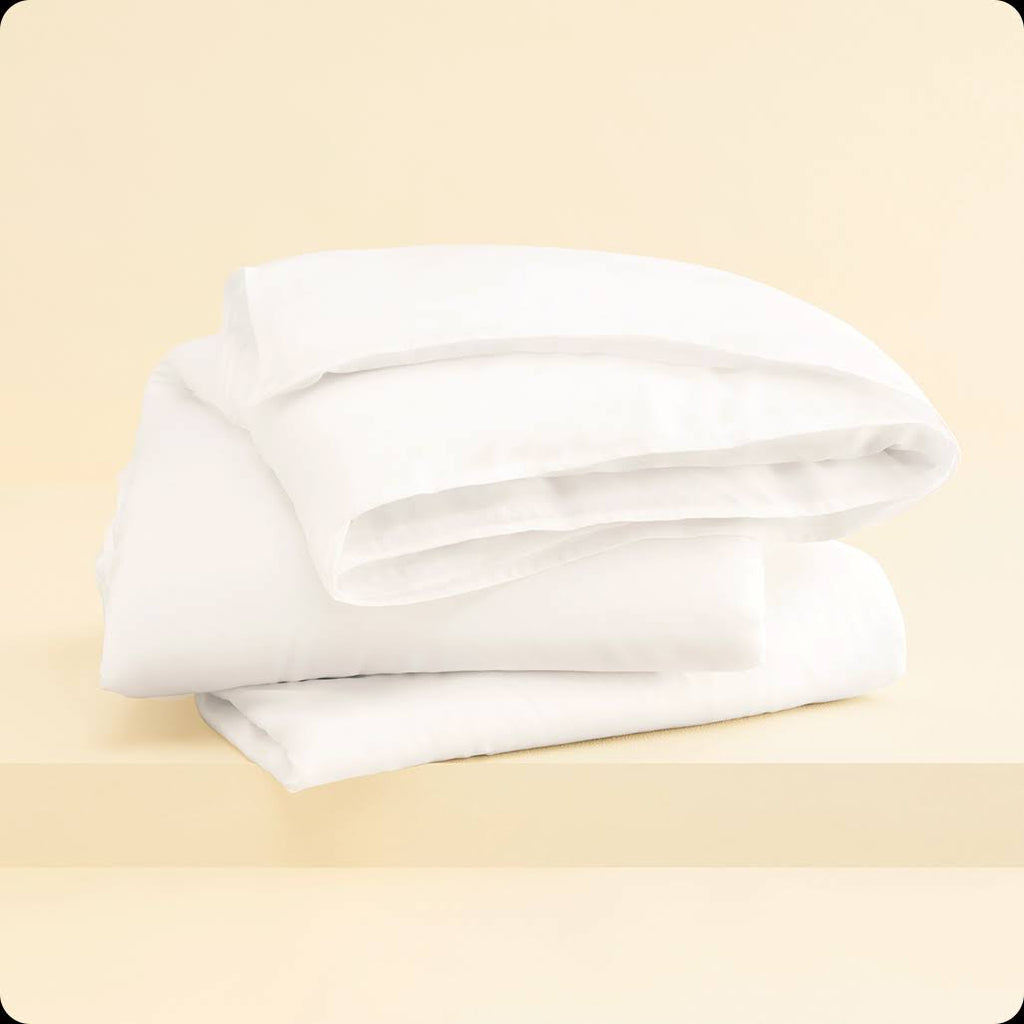 Gray Stripe Full/Queen Eucalyptus Duvet Cover Y4969
