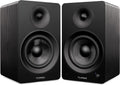 Powered 2-Way Stereo Bookshelf Speakers with 6.5 Drivers, 120W Amplifier X4304