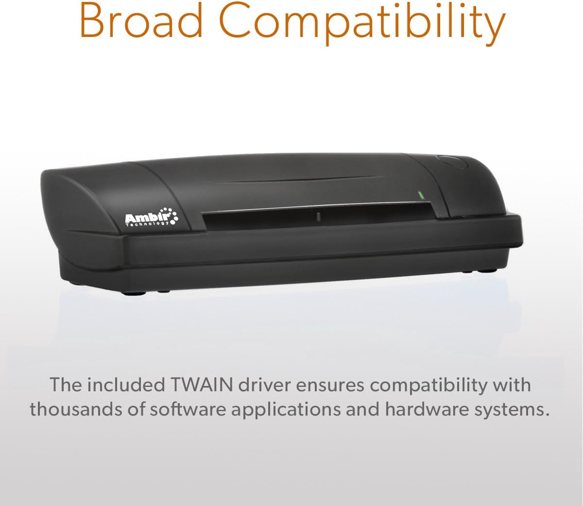 Duplex Card Scanner for Windows PC S593