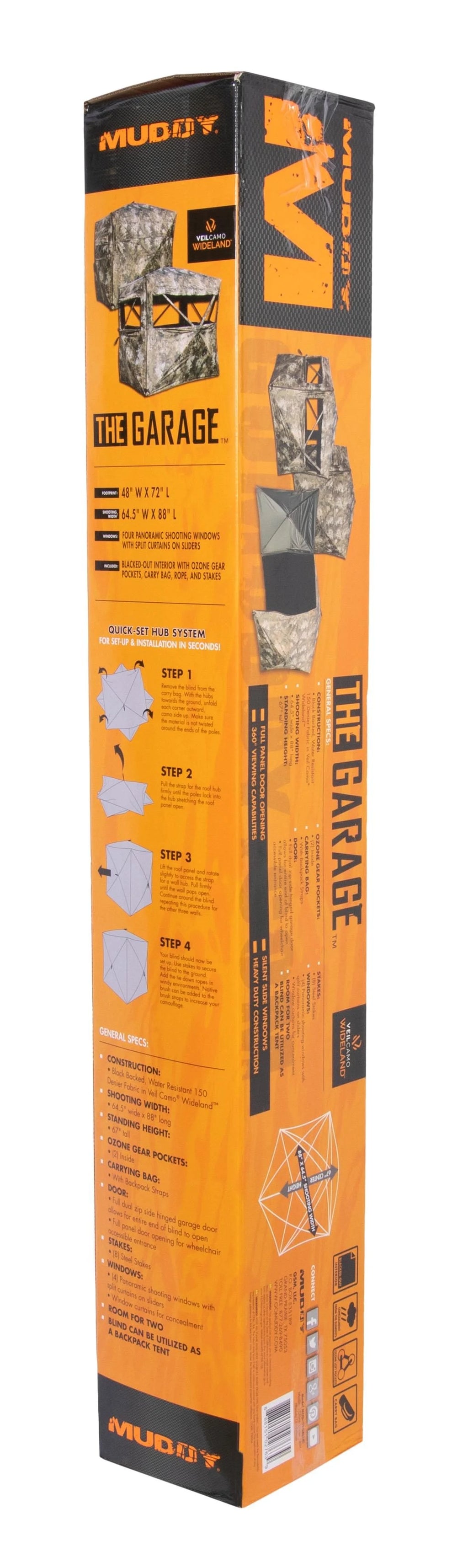 4 X 6 Pop-Up Ground Blind Z1991