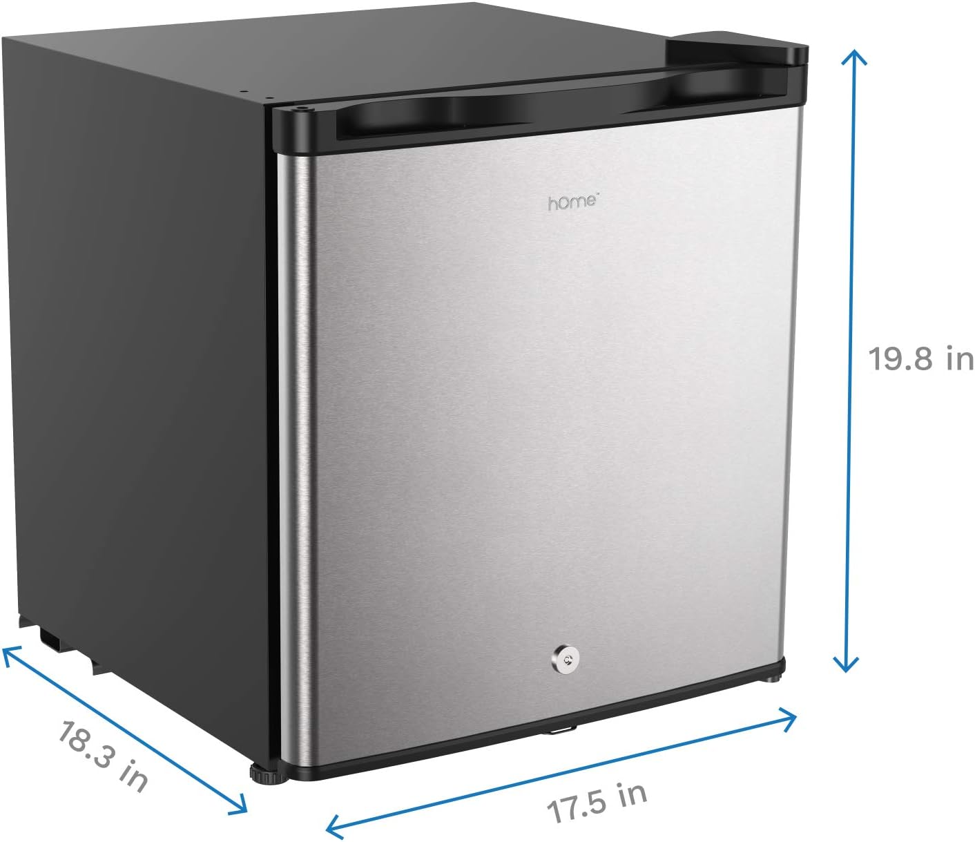 Compact Reversible Single Door Upright Freezer D532