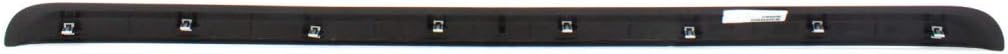 Black Textured Hood Molding Pack of 2 W436916