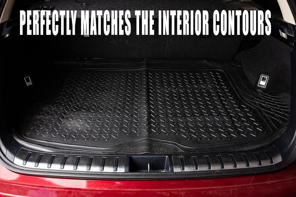 Black Rubber Trunk Mat 44'' x 54.3'' P122