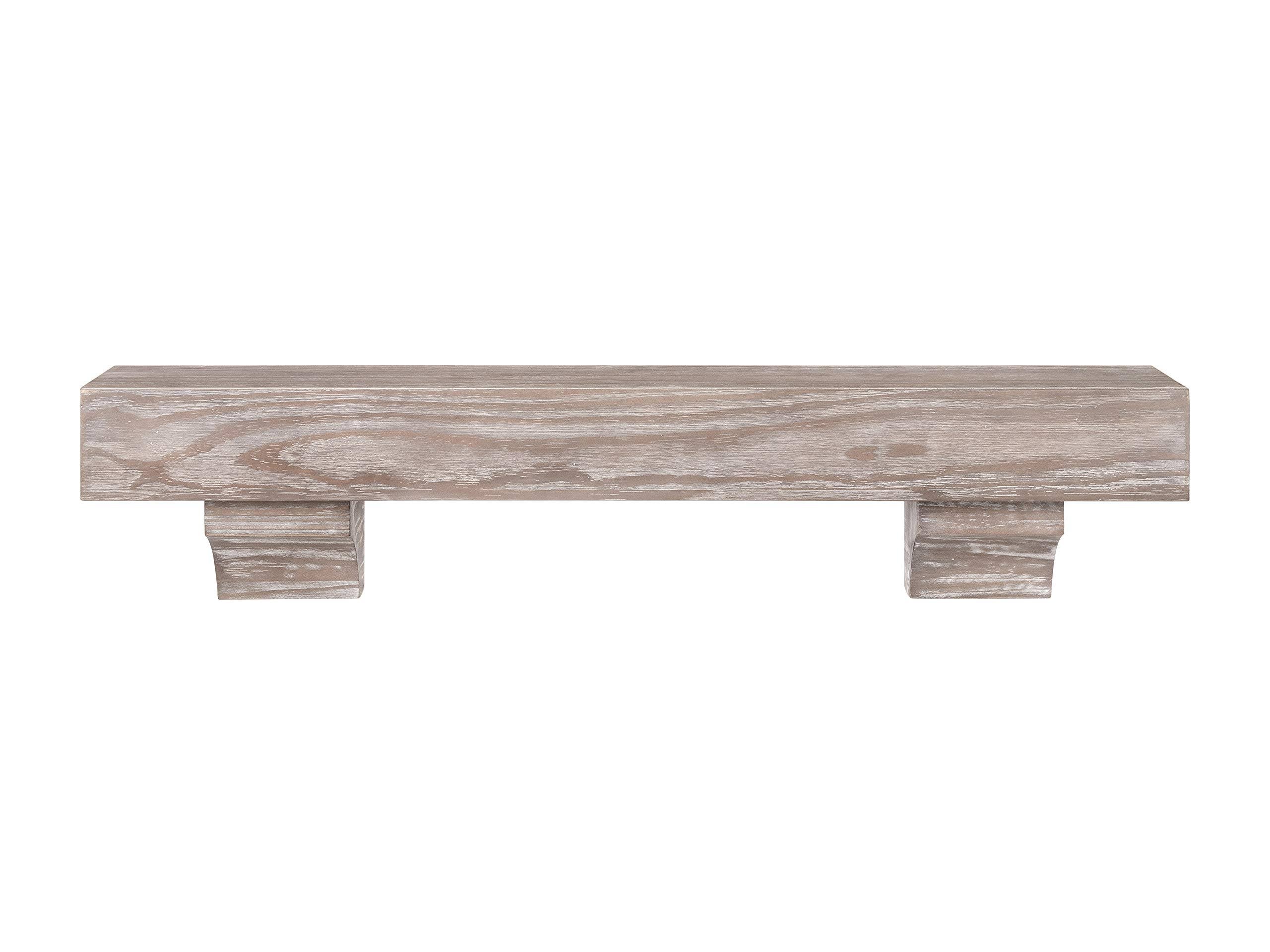 72x22 Farmhouse Mantel Shelf E5887