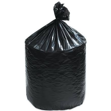 Black Trash Bags 36x22 x 58x22 x 1.2mil 100 Per Case P401