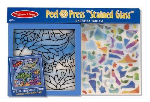 Stained Glass Made Easy Activity Kits Set: Ocean and Safari Z5126