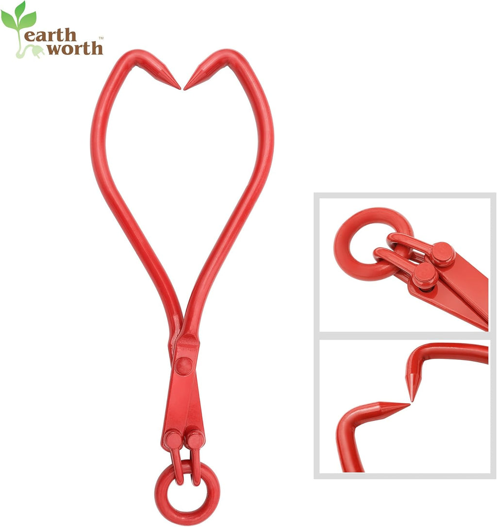 Red Pack of 2 Skidding Swivel Tongs 17 Inch M57488