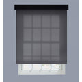 Charcoal Cordless Solar Roller Shade G258