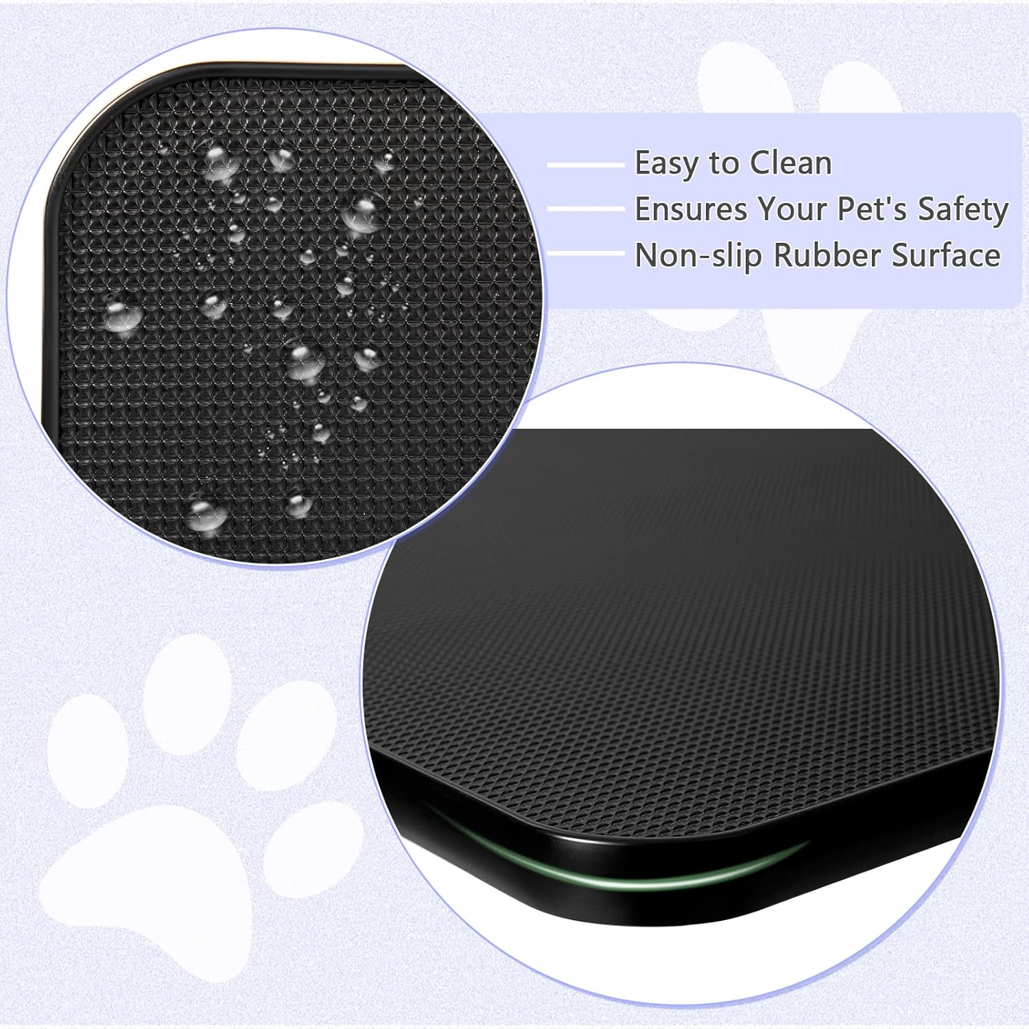 Black White Heavy Duty Hydraulic Pet Grooming Table F52299