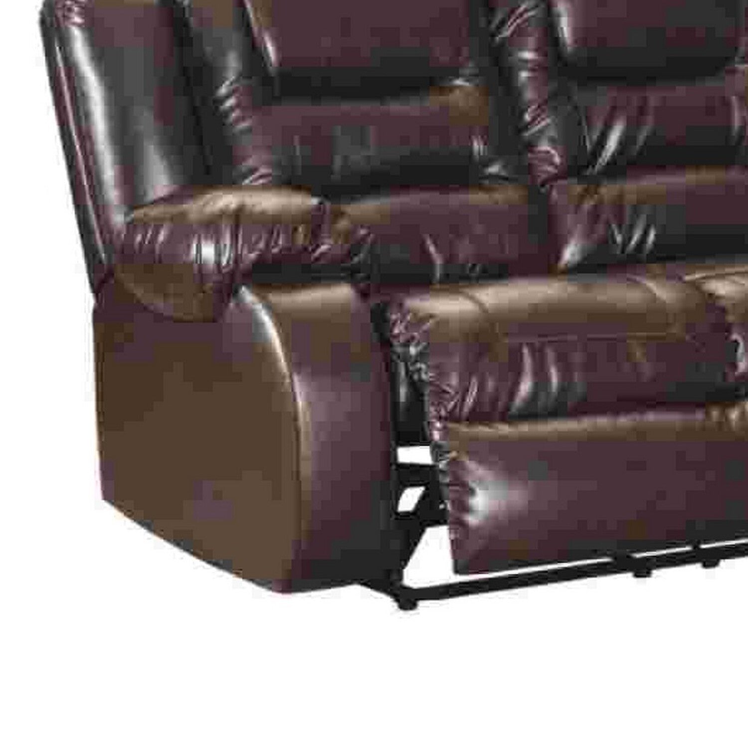 Mocha Brown Reclining Sofa I715986