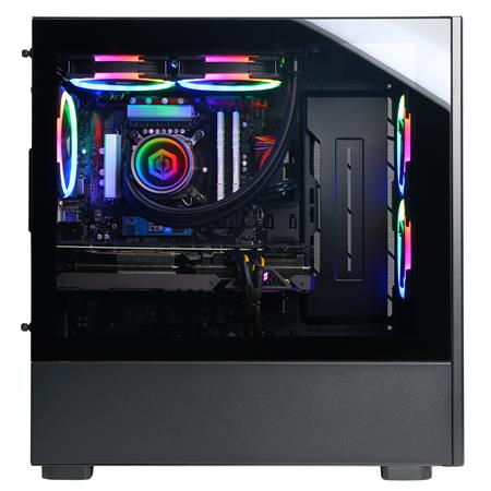 Liquid Cooled Gaming Desktop Computer, AMD Ryzen 9 7900X 4.7GHz, 64GB RAM, 2TB SSD, RTX 4070 Ti SUPER 16GB, Windows 11 Home K3016