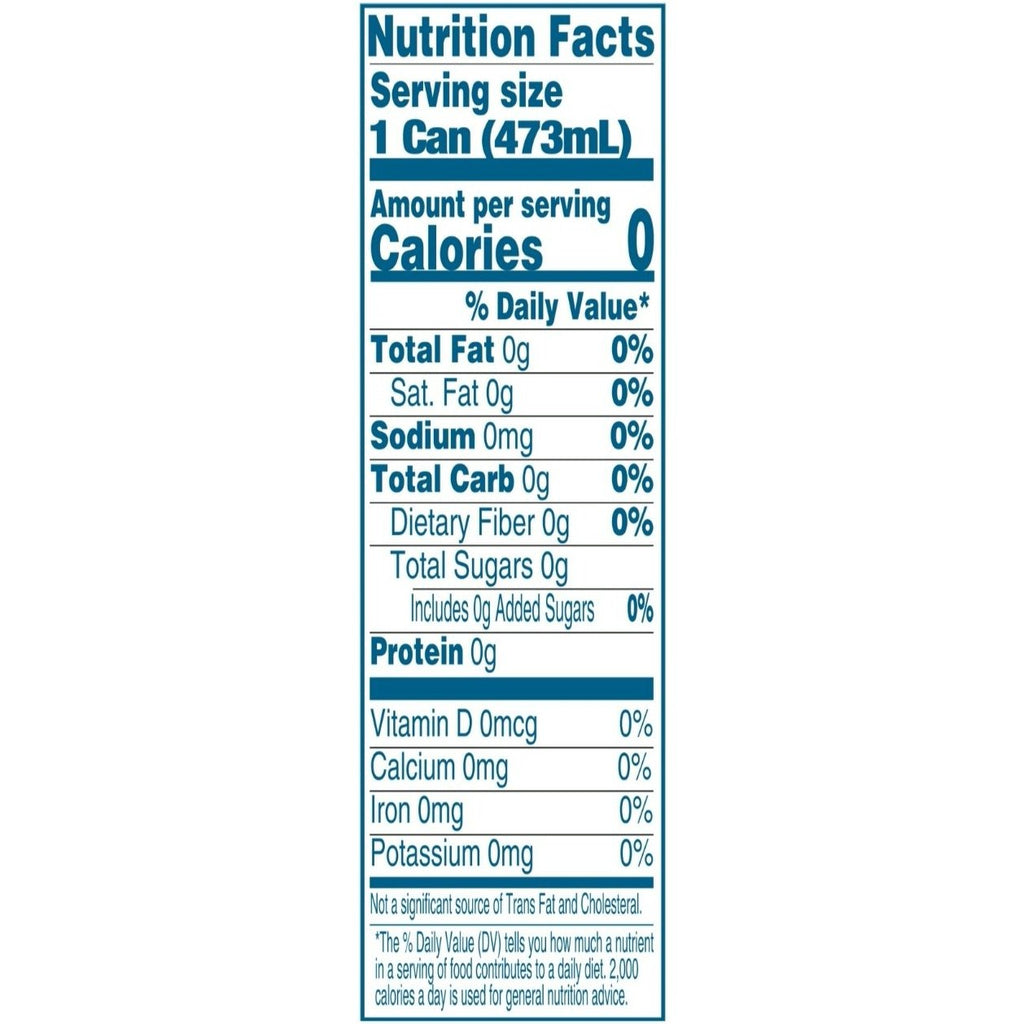 Blackberry Mint Organic Energy Water (Pack of 12) U102208