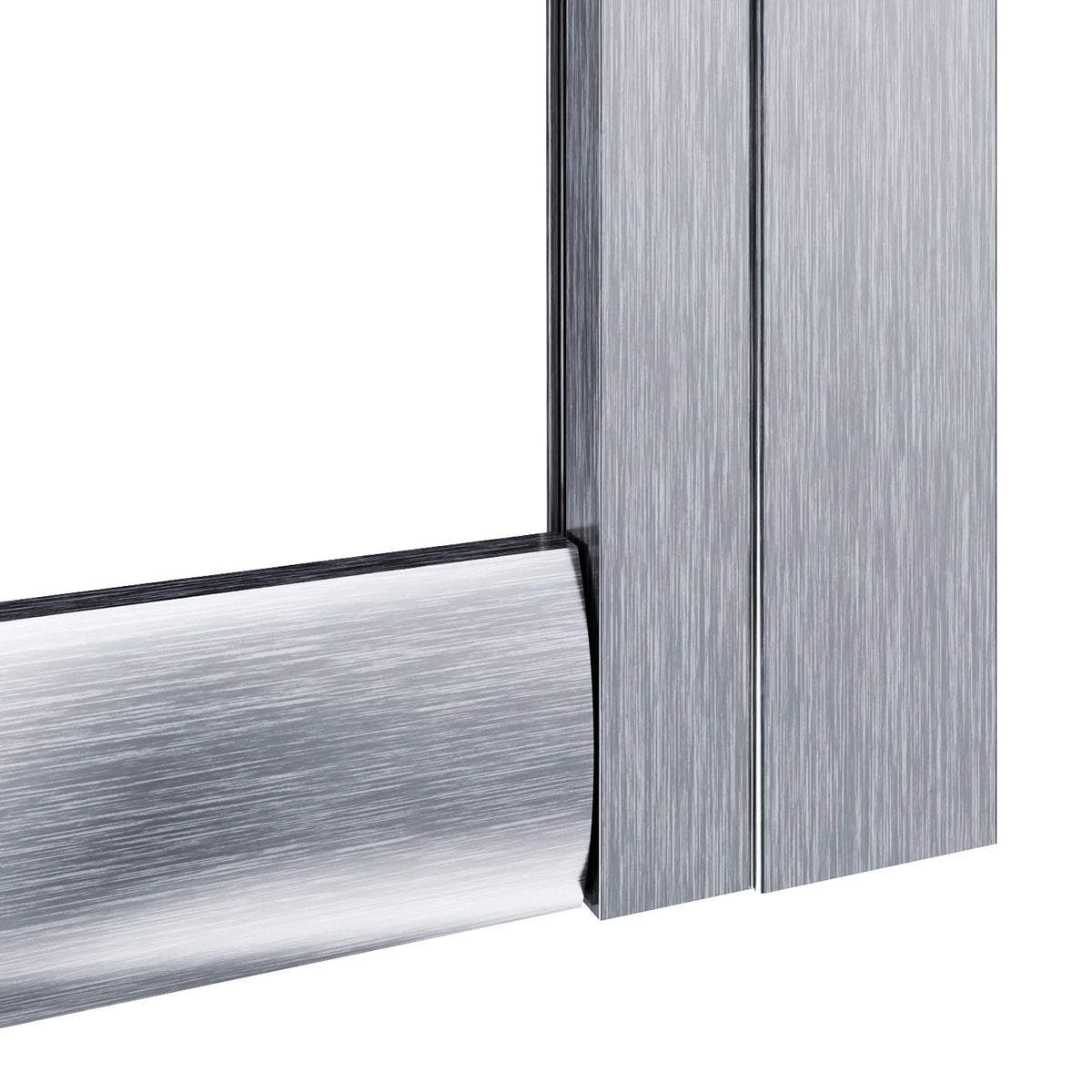 36 x 36 x 72 Corner Sliding Shower Enclosure Door Black Brushed Nickel J3239