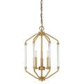 Warm Brass 3 Light Foyer P36051