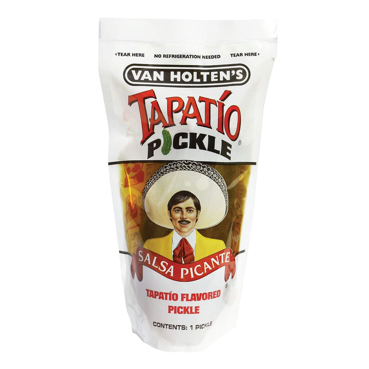 Jumbo Tapatio Salsa Pickle In-A-Pouch, 12x 5oz Pouches Y964743