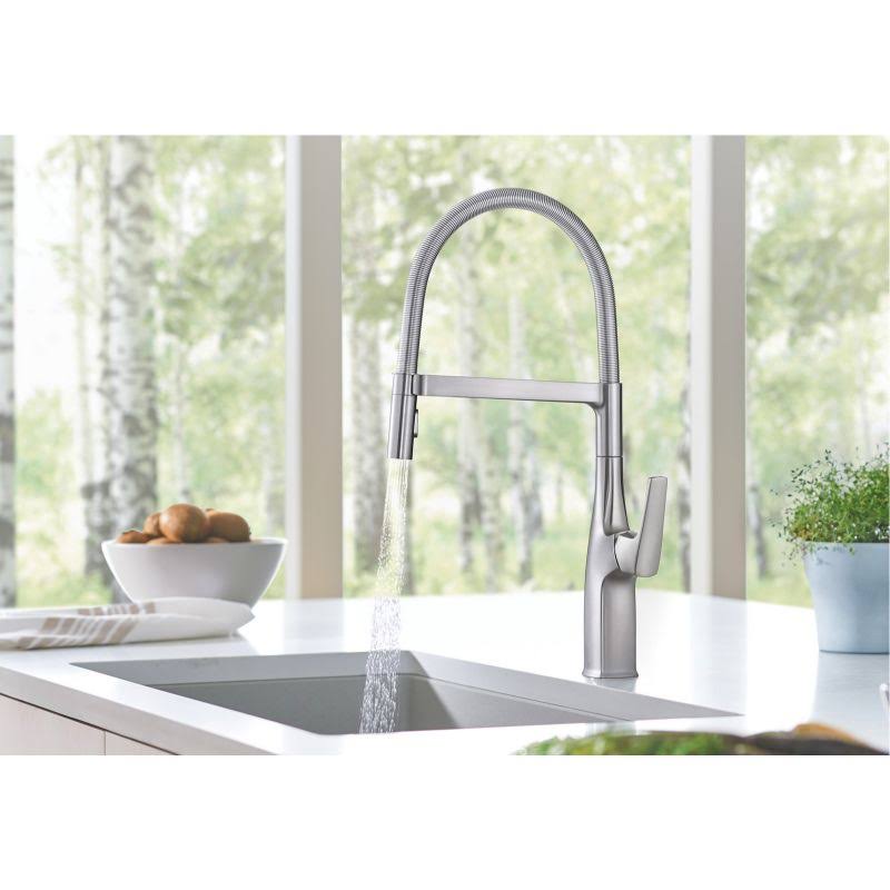 Chrome Semi-Pro Kitchen Faucet O35352