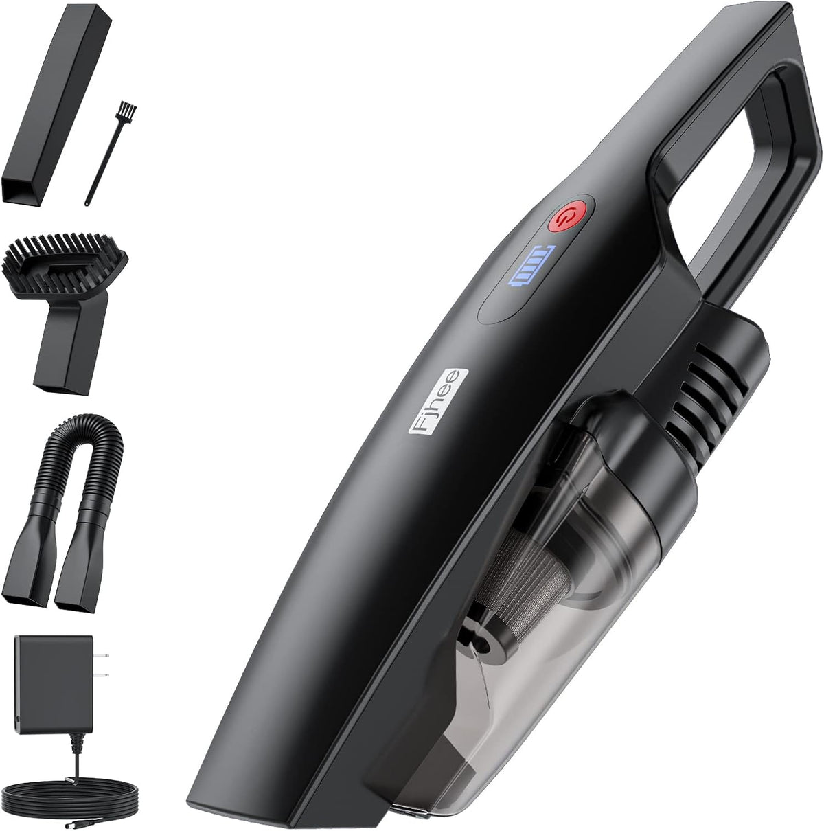 Handheld Cordless Vacuum Cleaner with 4 Attachments N352362