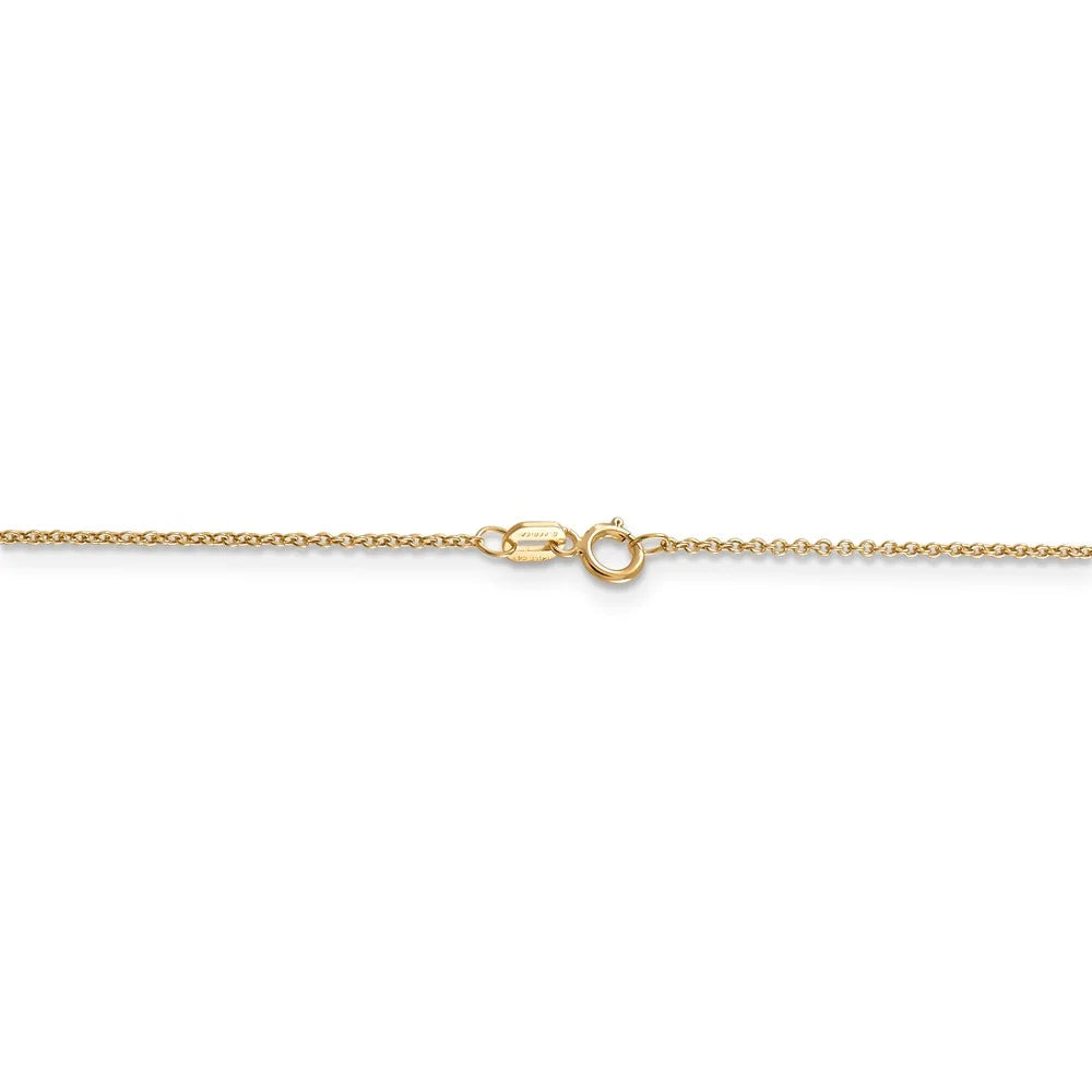 14k Yellow Gold Heart Locket Necklace C83809