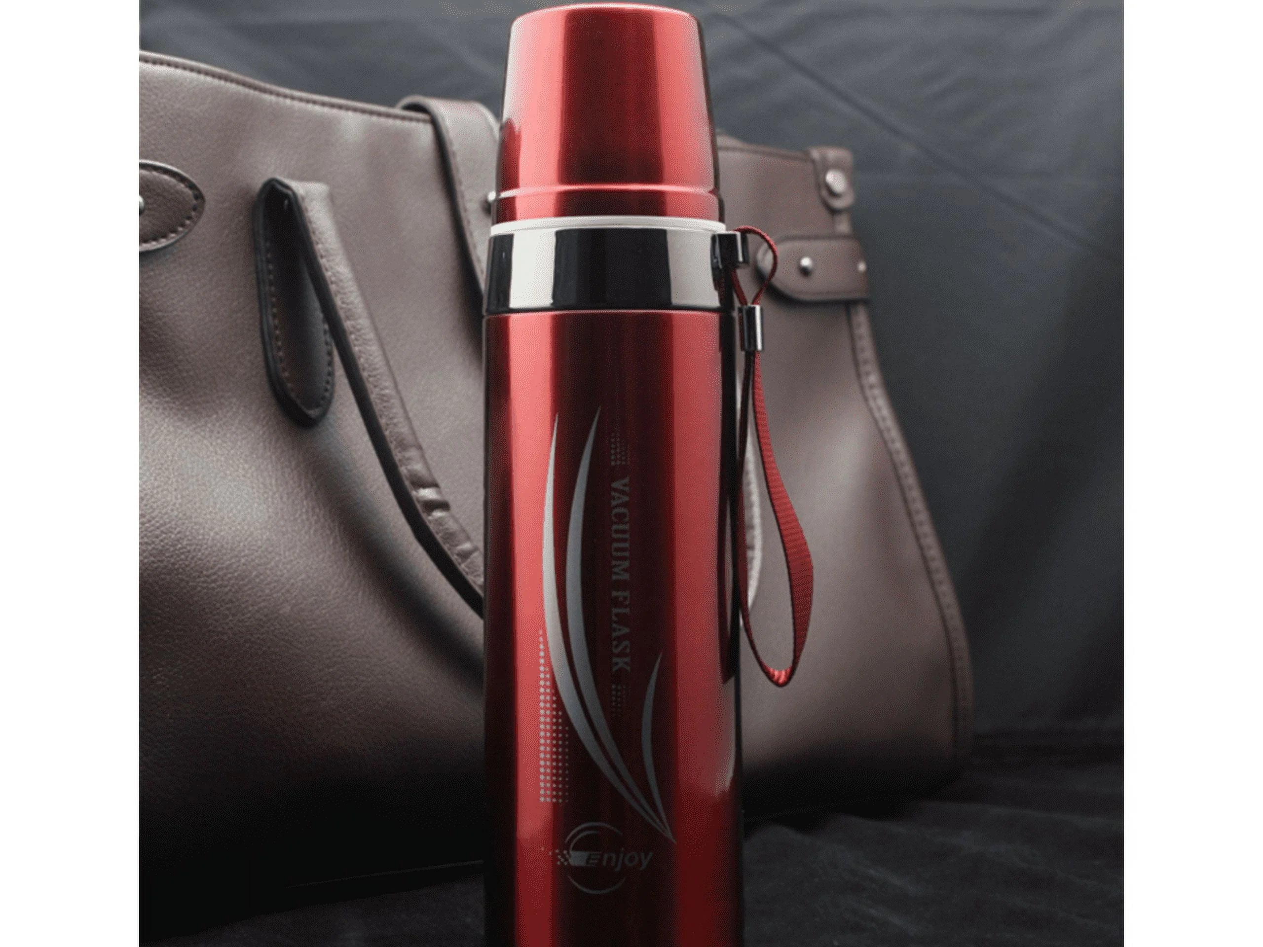 750ML Blue Stainless Steel Vacuum Flask Water Bottle W212