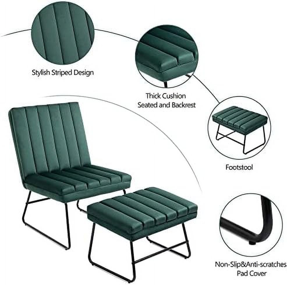 Recliner Chair with Ottoman G9778