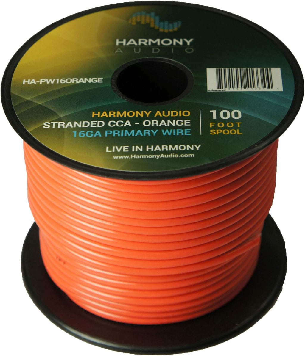 16 Gauge Single Conductor Power or Ground Wire - 10 Rolls - 1000 Feet - Color Mix F377562