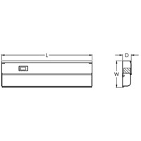 White LED Undercabinet W2776
