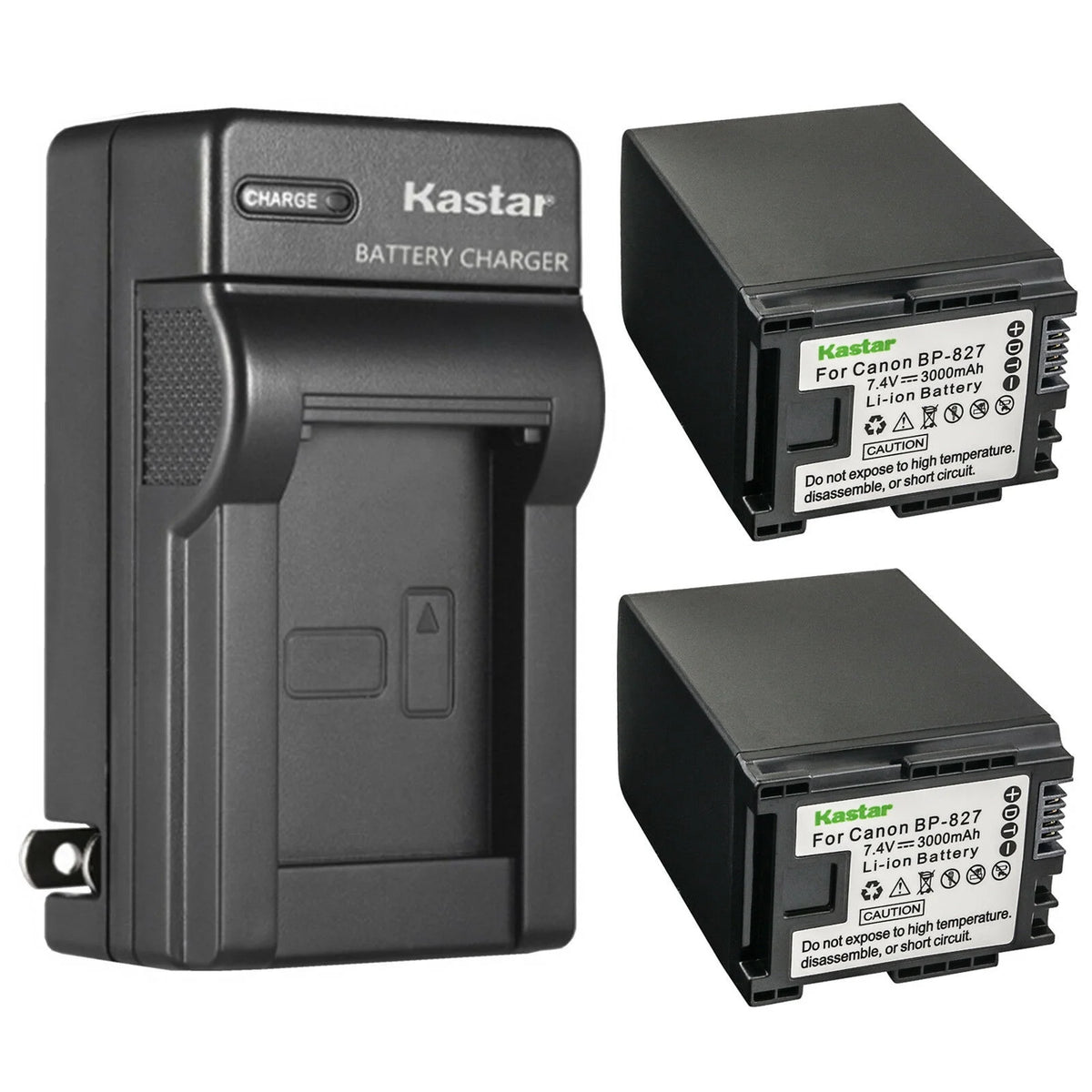 2-Pack Battery and AC Wall Charger J3276