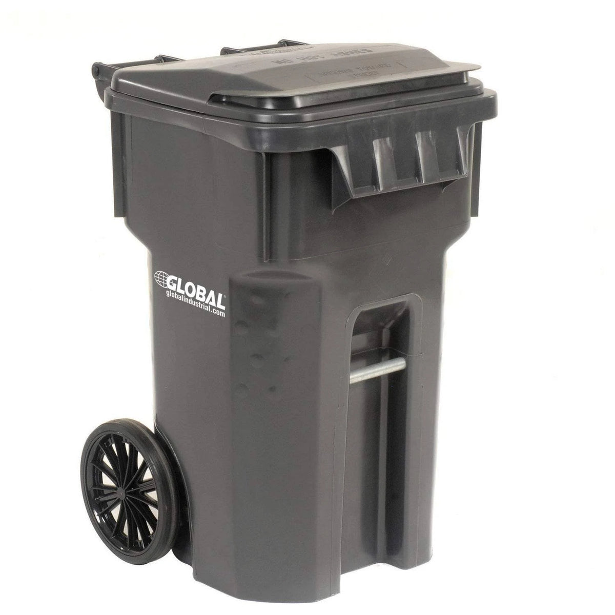 65 Gallon Gray Mobile Trash Container E206541