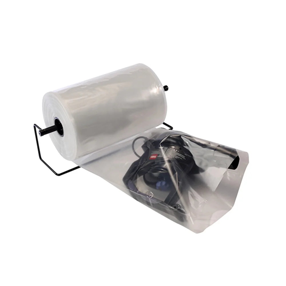 Clear Lay Flat Poly Tubing 10 Inch x 1000 Feet, 6 Mil - 1 Roll E706