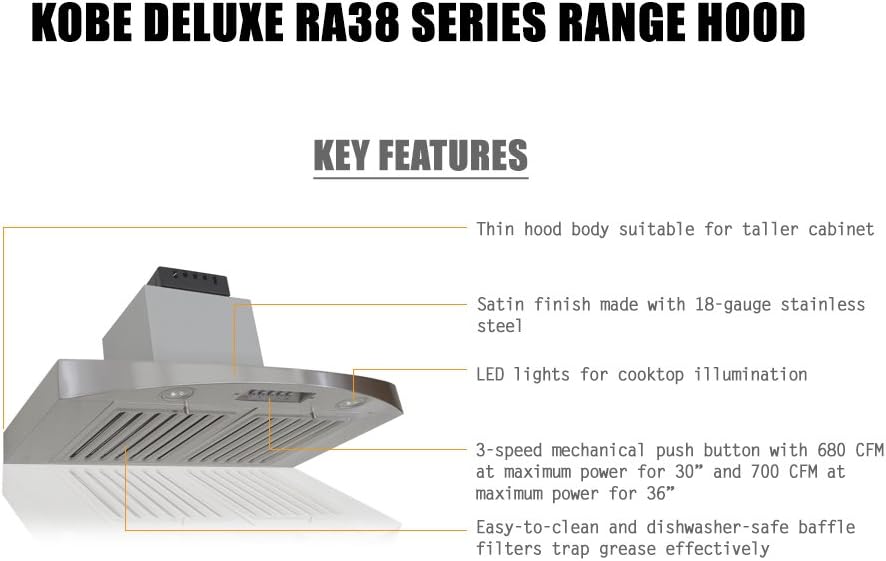 36-Inch Stainless Steel Under Cabinet Range Hood W887480