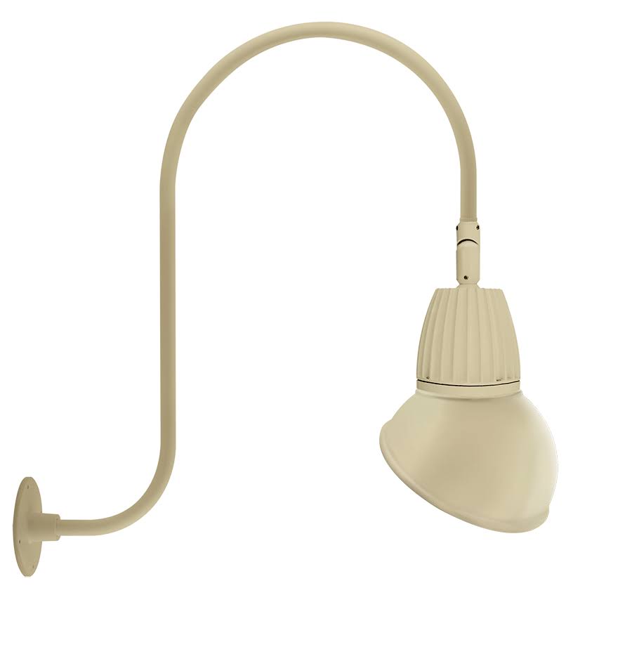 13W Rect Refl Gooseneck Light I164