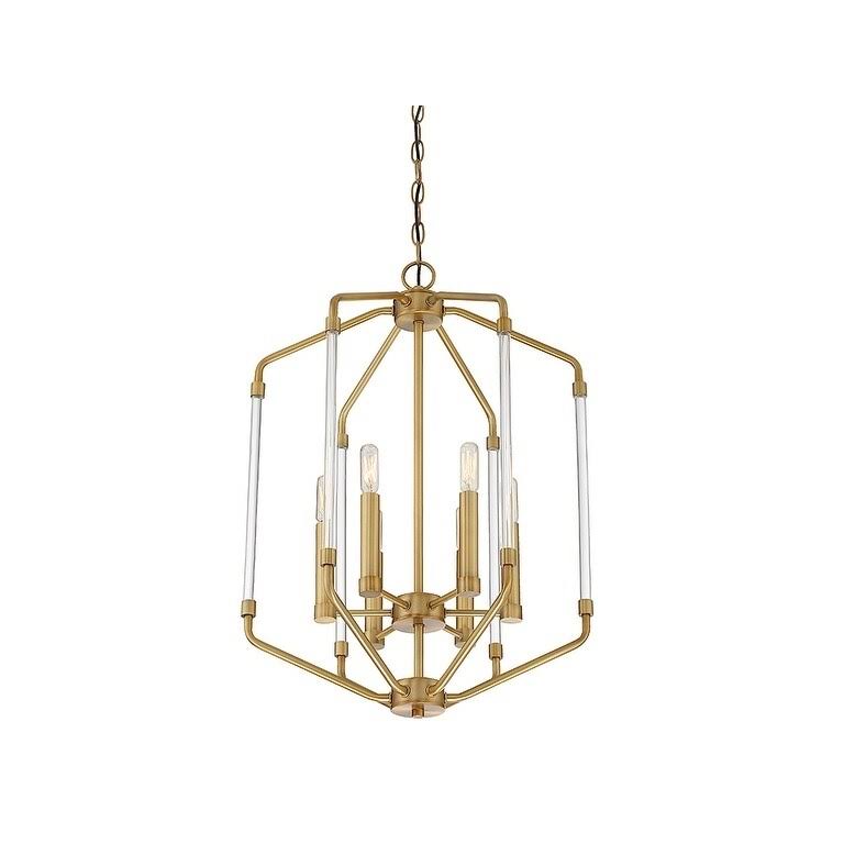 Warm Brass 3 Light Foyer P36051