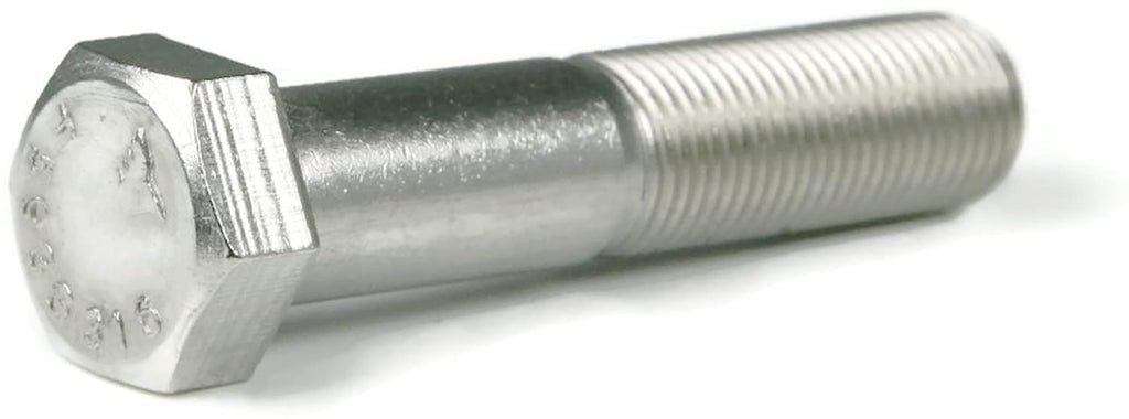 3/8 inch x 3/4 inch Hex Cap Screw 316 Stainless Steel, Quantity: 100 pcs B72063